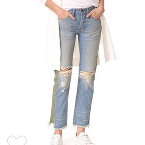 NSF Maggie Straight Slouch Jeans